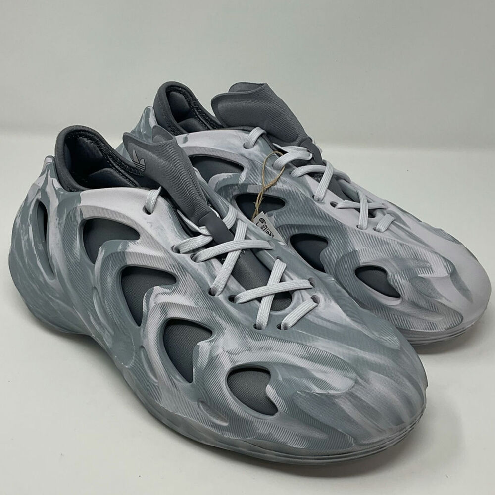 Adidas adifom Q Dash Running Shoes Sneakers Grey GW2216 Men size 7 New Slip On